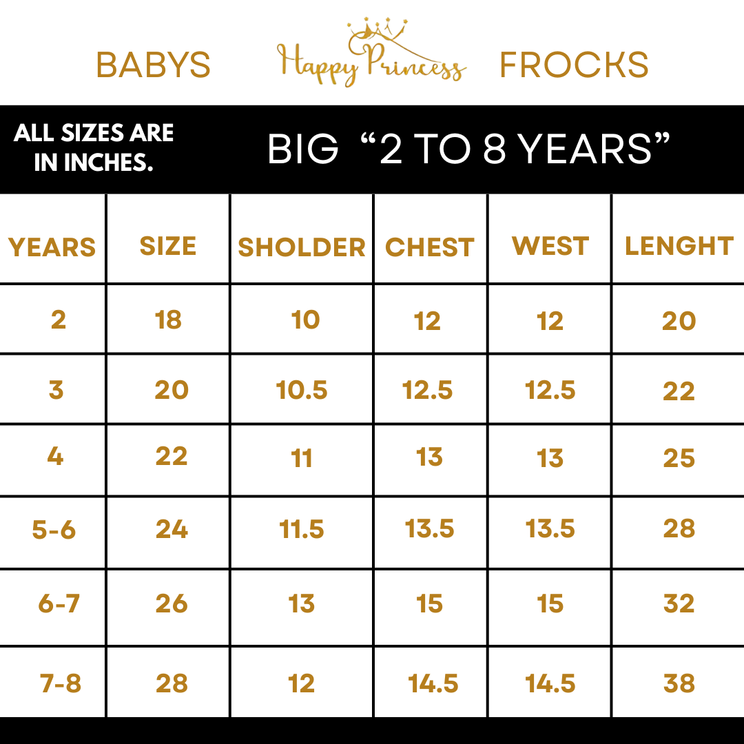 Baby Pink 2–8 Years