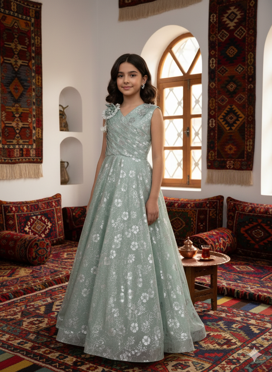 Luxury Maxi, Girls Party Dress, Maxi Dress