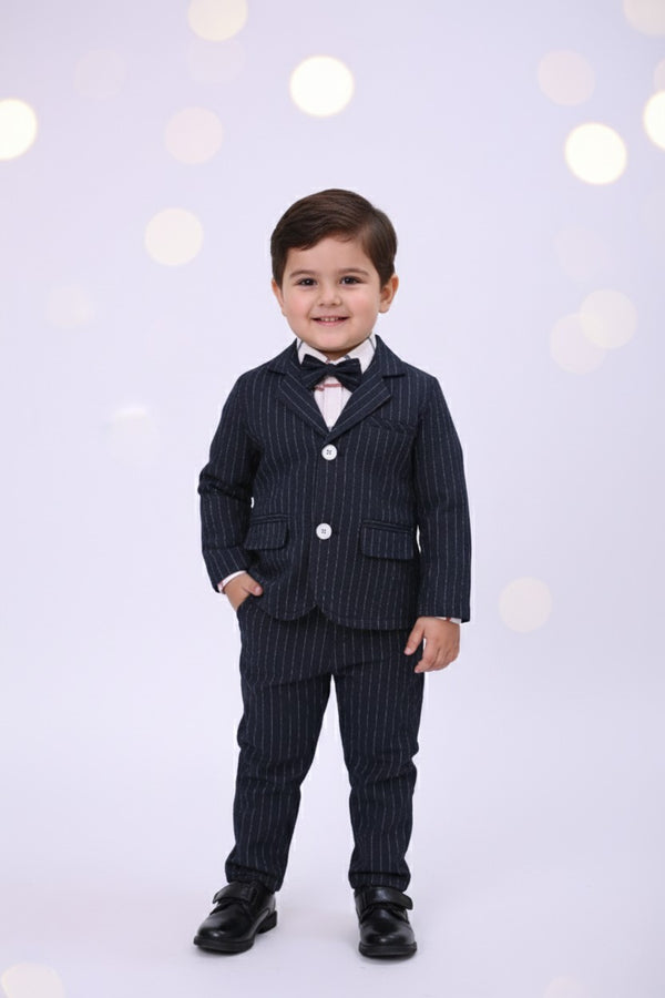 Boys White Pant Coat | Formal Party Suit for Kids (1 to 5 Years)