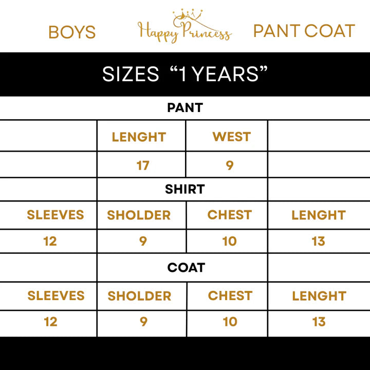 Formal Outfit (1 to 5 Years)