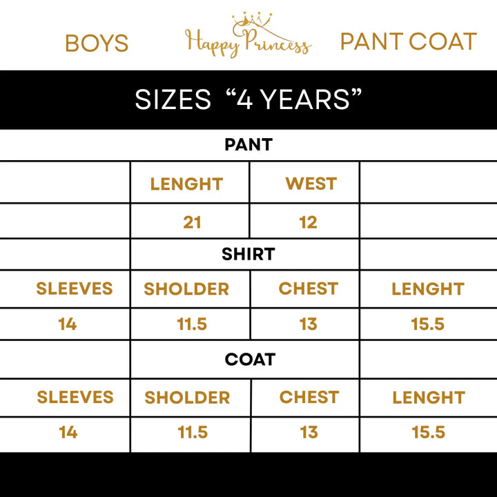 Formal Outfit (1 to 5 Years)