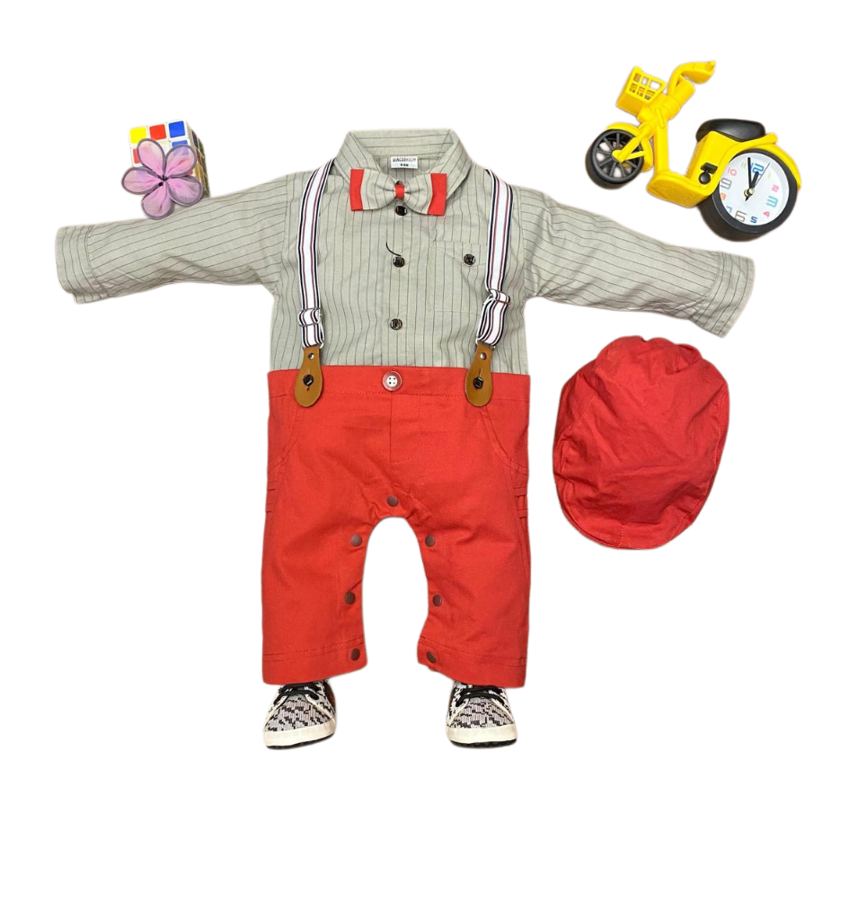 Stylish Boys Romper Set