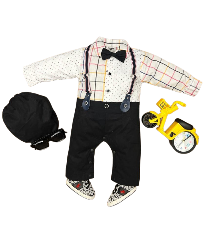 Baby Boy Gentleman Romper