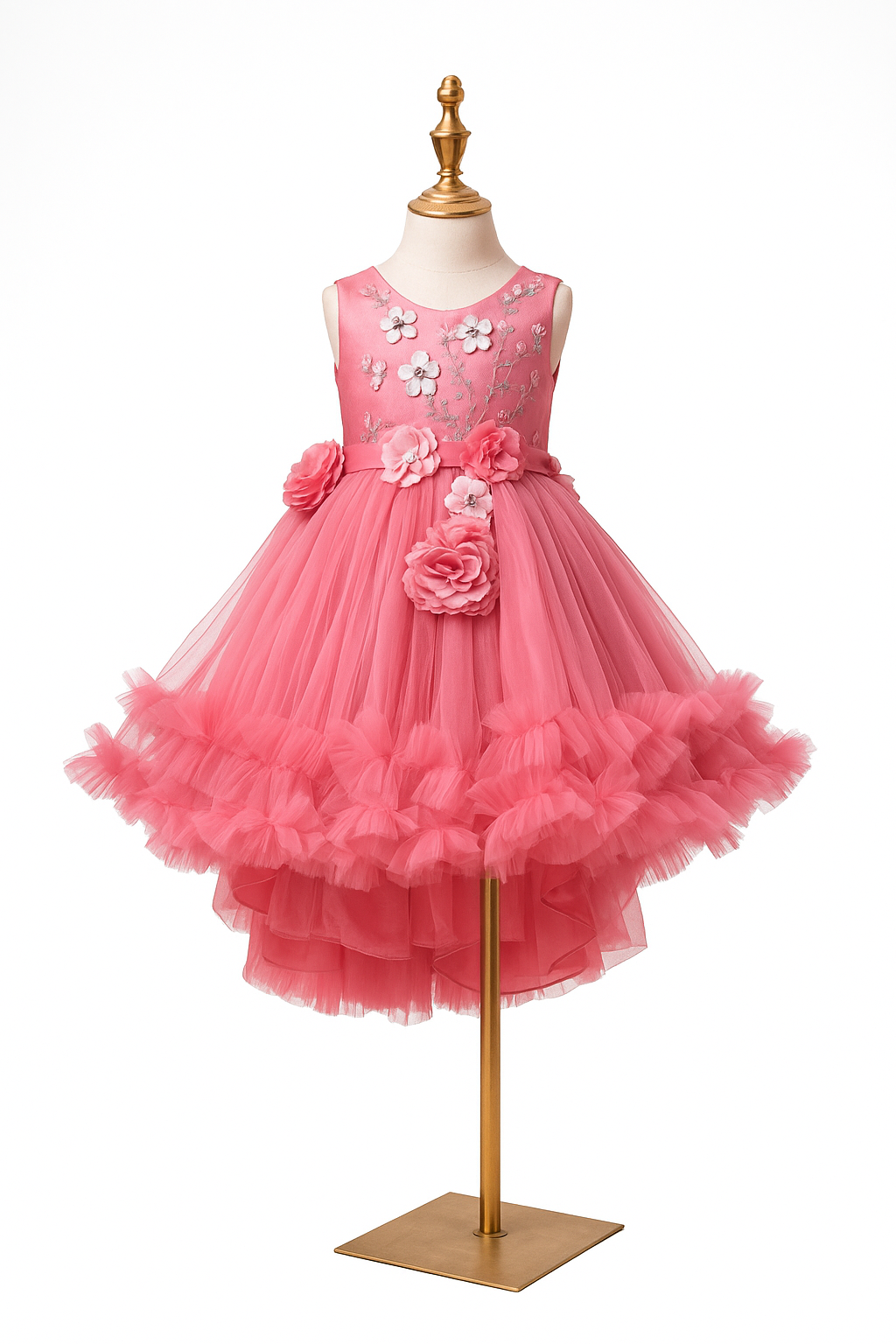 Peach, Lavender, Onion Pink, Shocking Pink, Sea Green, Black (Sizes 18–28)