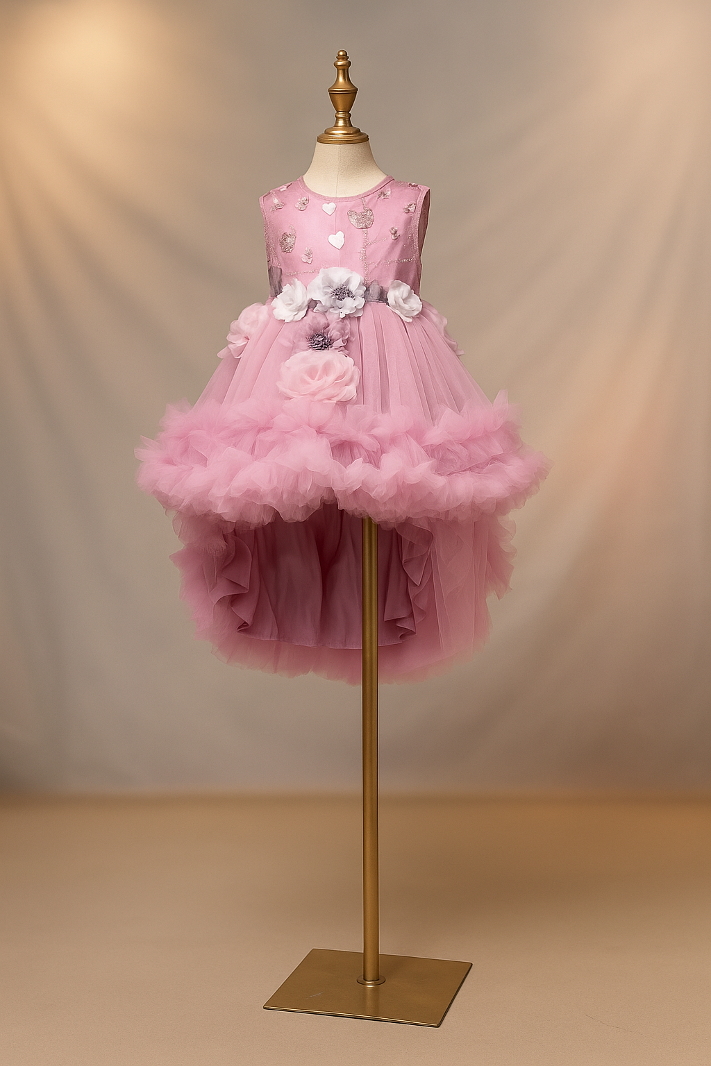 Peach, Lavender, Onion Pink, Shocking Pink, Sea Green, Black (Sizes 18–28)